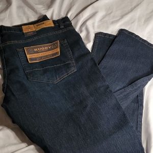 Rugby University Mens Stretch Jeans 